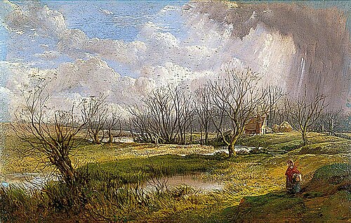 A Fine Day in February (Hellesdon, Norfolk), , John Middleton
