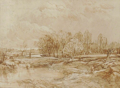 A Fine Day in February (Hellesdon, Norfolk), , John Middleton