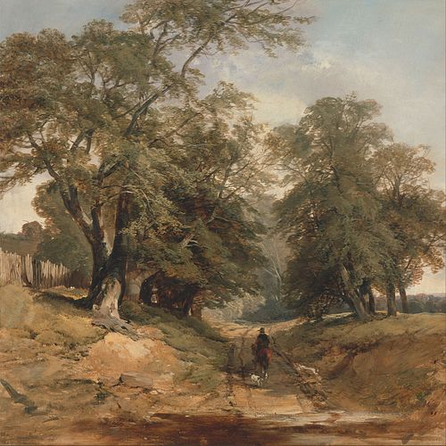 A Landscape with a Horseman, 1850, John Middleton