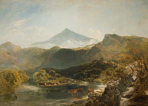 Ben Nevis and Mountain Stream, 1855, Charles Marshall