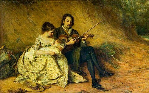 The Wayfarers, 1870, Thomas Alexander Ferguson Graham