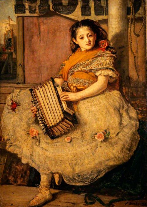 A Young Bohemian, 1864, Thomas Alexander Ferguson Graham