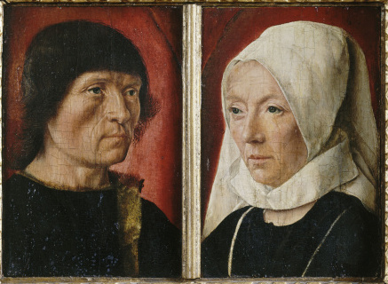 Portrait d'un homme et de sa femme, 1500, Maître de Saint Gilles