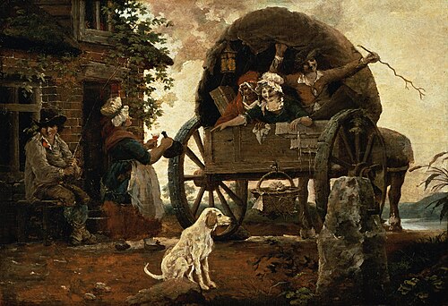 The Carrier's Cart, 1796, John Cranch