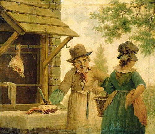 The Village Butcher, , John Cranch