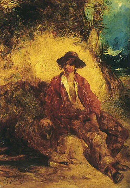 Rest by the Way, 1836, John Rhodes