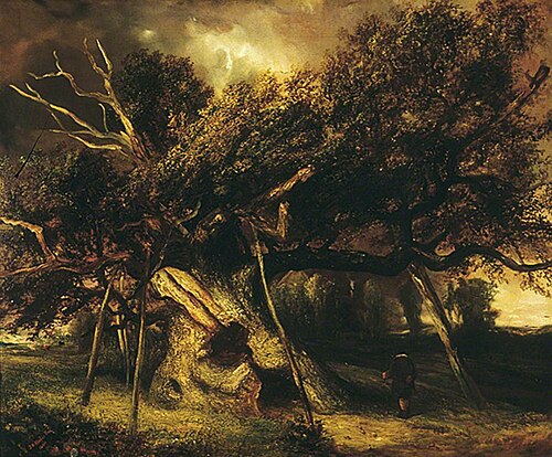 The Cowthorpe Oak, Wetherby, Yorkshire, 1840, John Rhodes