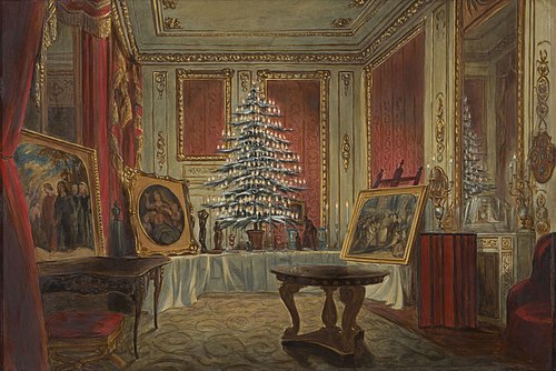 Queen Victoria's Christmas Tree, 1850, William Corden
