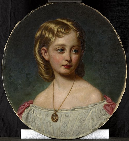 Princess Victoria of Wales (1868-1935), 1873, William Corden