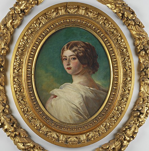 Princess Mary of Cambridge (1833-1897), 1847, William Corden