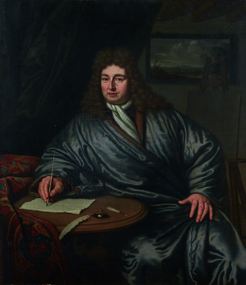 Portrait of an unknown man, 1693, Michiel van Musscher