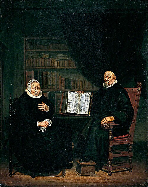 Burgomaster and His Wife, , Michiel van Musscher