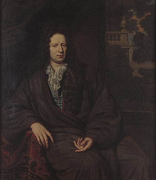 Portrait of Nicolaas Calkoen (1666-1738), 1696, Michiel van Musscher