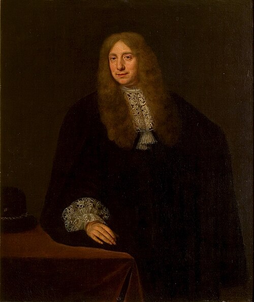 Portrait of a man, 1685, Michiel van Musscher