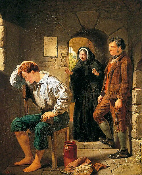 The Convict, 1859, Marcus Stone