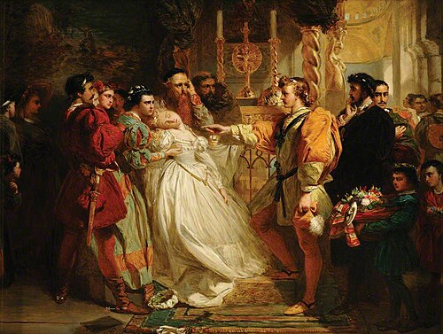 Claudio, Deceived by Don John, Accuses Hero, 1861, Marcus Stone
