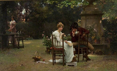 Two’s Company, Three’s None, 1892, Marcus Stone