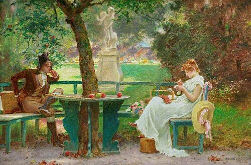 In Love, 1913, Marcus Stone