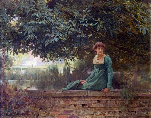 Waiting, 1898, Marcus Stone