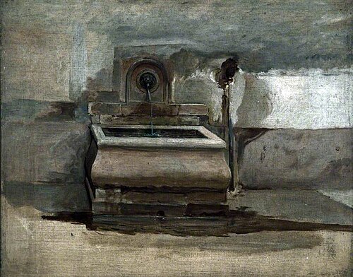 The Fountain, , Marcus Stone