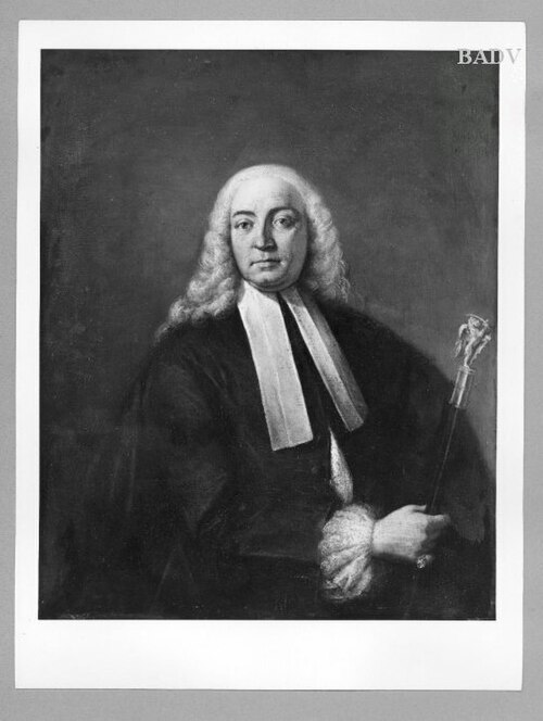 portrait of a judge, 1758, Alessandro Longhi