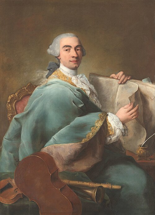 Portrait of a Musician, 1747, Alessandro Longhi