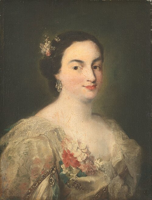 Portrait of a Young Woman, 1760, Alessandro Longhi
