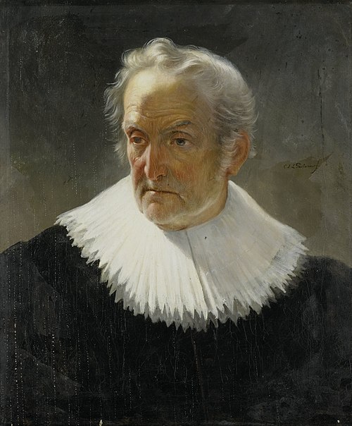 An old Man in 17th-century Dress, 1850, Christiaan Julius Lodewijk Por