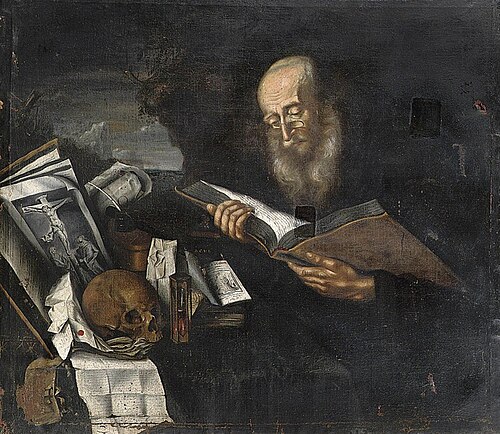 A hermit, 1675, Christian von Thum