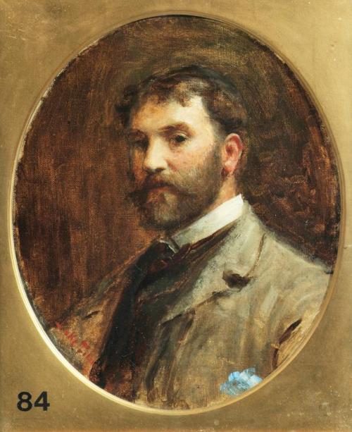 Self Portrait, 1883, Luke Fildes