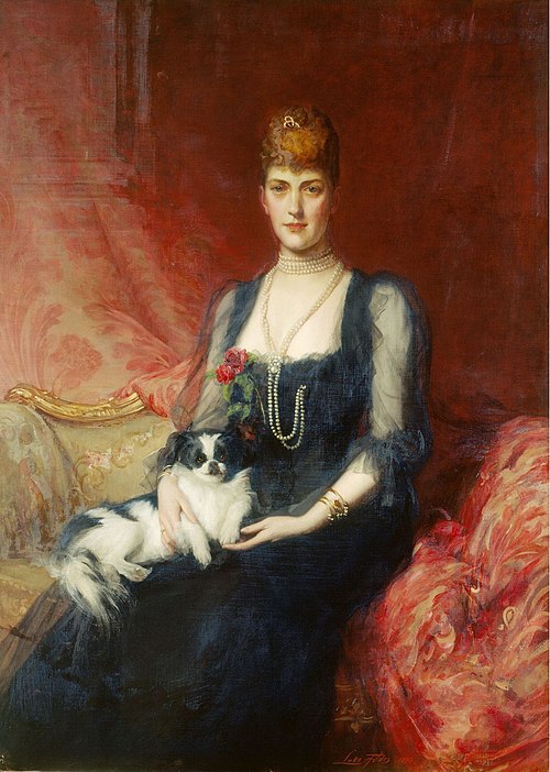 Queen Alexandra, when Princess of Wales, 1893, Luke Fildes