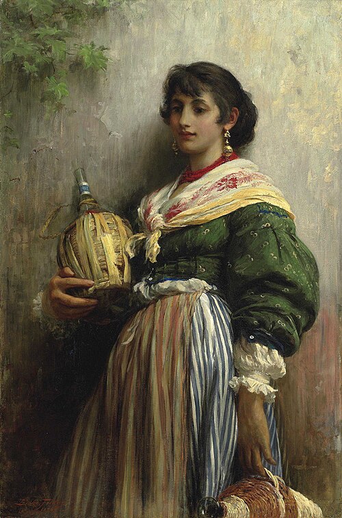 Rosa Siega, 1876, Luke Fildes