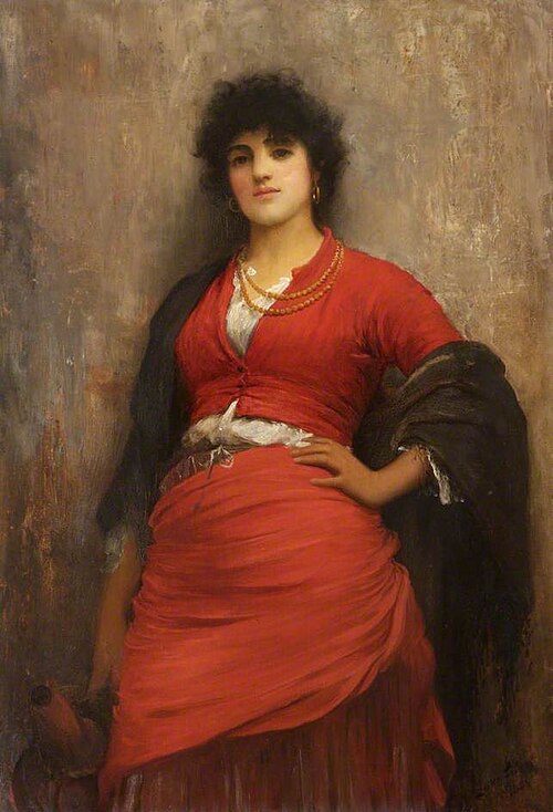 Daughter of the Lagoons, 1886, Luke Fildes