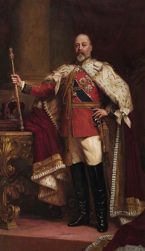 HM King Edward VII, Protector of the Craft, 1902, Luke Fildes