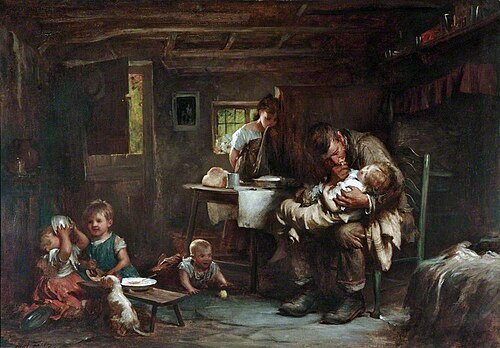 The Widower, 1904, Luke Fildes