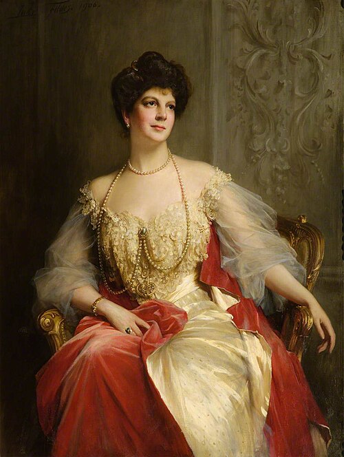 The Honourable Ethel Louise Forbes-Leith (1872–1930), Lady Forbes Leith, 1906, Luke Fildes