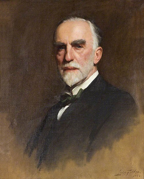 Sir William Goscombe John (1860–1952), 1924, Luke Fildes