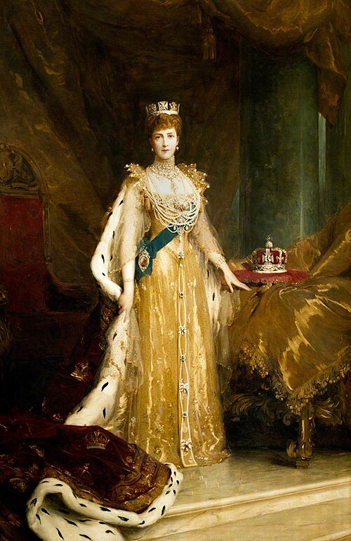 Queen Alexandra of Denmark (1844–1925), 1916, Luke Fildes