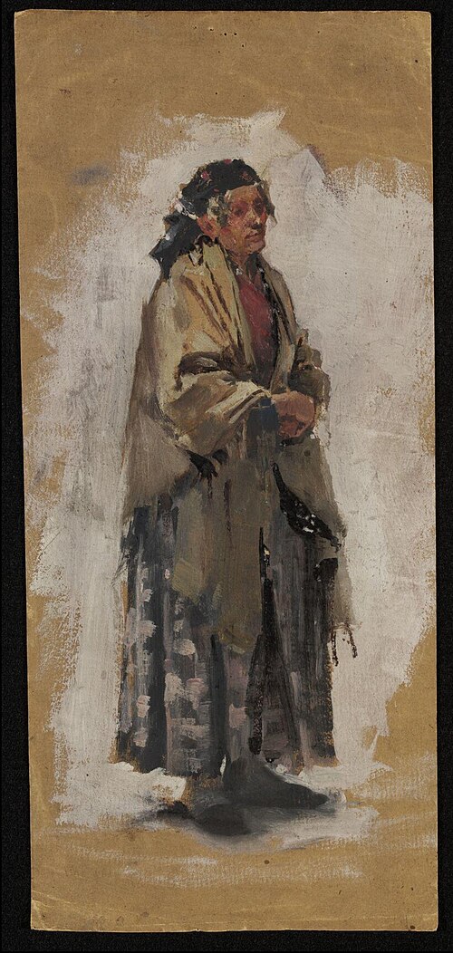 An Elderly Woman, 1893, Luke Fildes