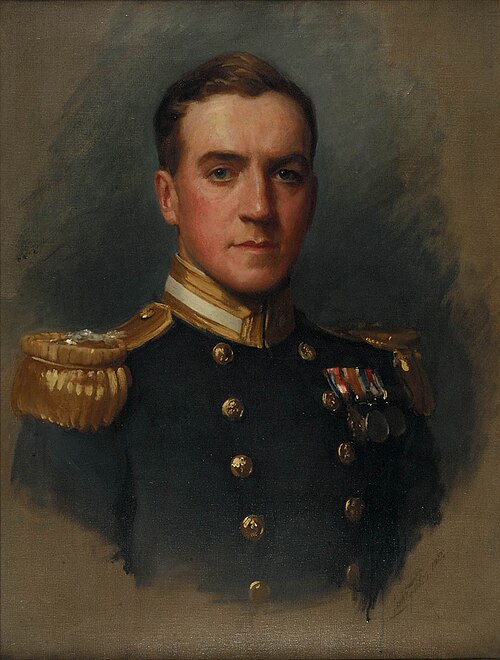 Lieutenant-Commander Denis Quentin Fildes, 1889-1975, 1912, Luke Fildes