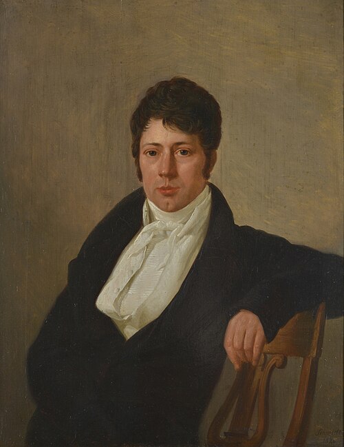 Portret van Francois Stoop (1789-1846), 1820, George Adam Schmidt