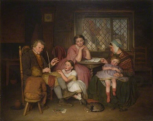 Grandfather's Tale, 1860, Edward Thompson Davis