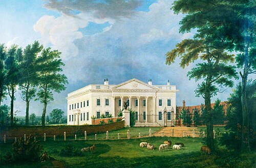 Luxborough House, Essex, 1800, Theodore de Bruyn