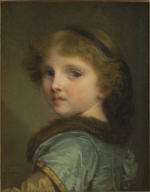 Bust of a young girl, 1840, Jeanne-Philiberte Ledoux