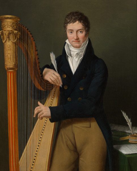 Portrait de Michael Kelly, 1810, Adèle Romany