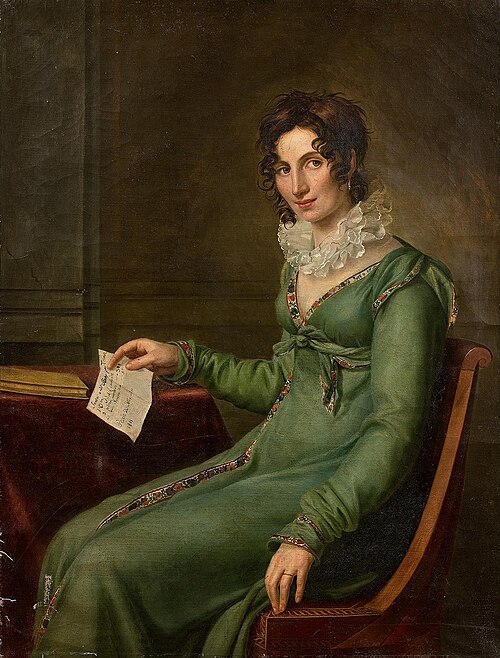 Portrait de Madame Coury, veuve Duhamel, 1811, Adèle Romany