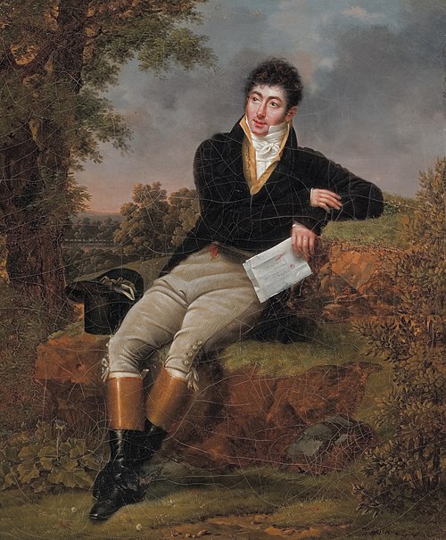 Portrait d'Antoine Valedau, 1809, Adèle Romany