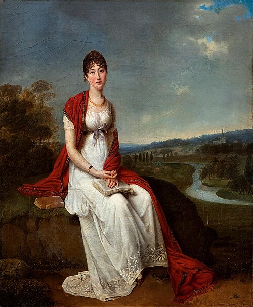 Portrait de jeune femme, 1804, Adèle Romany