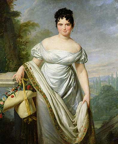 Portrait de mademoiselle A.P., 1806, Adèle Romany