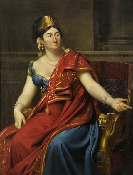 Mlle Raucourt dans son costume d'Agrippine, 1812, Adèle Romany